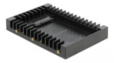 DELOCK tray 3.5" για 2.5" HDD/SSD 18364, 6Gbps, μαύρο