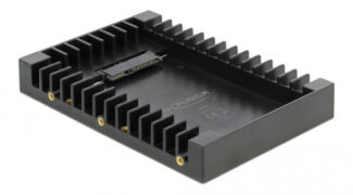 DELOCK tray 3.5" για 2.5" HDD/SSD 18364, 6Gbps, μαύρο 1