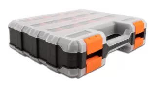 DELOCK ταμπακιέρα 18417, 34 θέσεων, διπλή, 320x270x80mm, πλαστική, μαύρη 1 DELOCK ταμπακιέρα 18417, 34 θέσεων, διπλή, 320x270x80mm, πλαστική, μαύρη