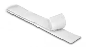 DELOCK αυτοκόλλητη ταινία τύπου Velcro 19061, 1mx20mm, λευκή 2