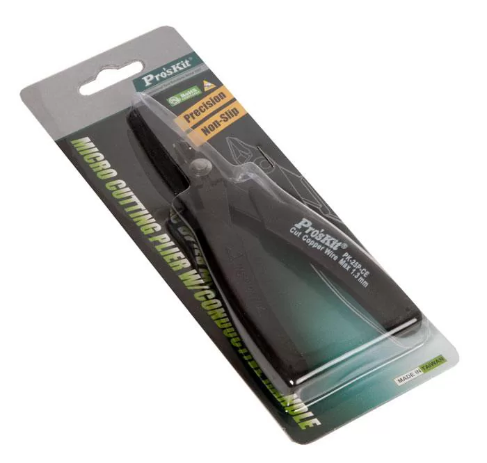 PROSKIT πλαγιοκόφτης 1PK-25P-CE με αγώγιμες λαβές, max Φ1.6mm, 130mm 4 PROSKIT πλαγιοκόφτης 1PK-25P-CE με αγώγιμες λαβές, max Φ1.6mm, 130mm - Image 2