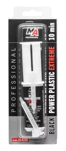 MA PROFESSIONAL κόλλα 2 στοιχείων 20-A100 για πλαστικά, 25ml, μαύρη