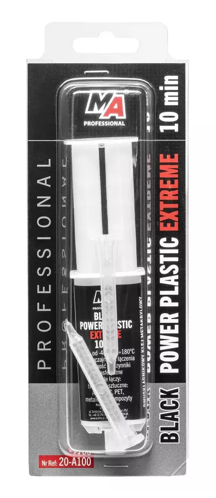 MA PROFESSIONAL κόλλα 2 στοιχείων 20-A100 για πλαστικά, 25ml, μαύρη 3 MA PROFESSIONAL κόλλα 2 στοιχείων 20-A100 για πλαστικά, 25ml, μαύρη