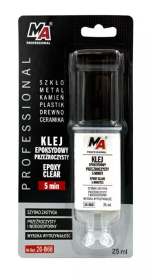 MA PROFESSIONAL κόλλα 2 στοιχείων 20-B68, 25ml, διάφανη
