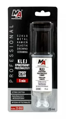 MA PROFESSIONAL κόλλα 2 στοιχείων 20-B68, 25ml, διάφανη