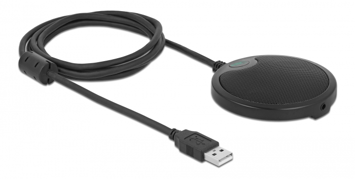 DELOCK μικρόφωνο 20672, πυκνωτικό, omnidirectional, με mute, USB 3 DELOCK μικρόφωνο 20672, πυκνωτικό, omnidirectional, με mute, USB