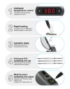 SUNSHINE σταθμός κόλλησης 210 Pro με κολλητήρι, 110W, 100~450 °C 14 SUNSHINE σταθμός κόλλησης 210 Pro με κολλητήρι, 110W, 100~450 °C 3