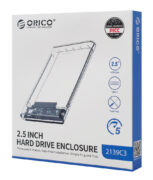 ORICO θήκη για 2.5" SATA HDD/SSD 2139C3, 5Gbps, διάφανη 17 ORICO θήκη για 2.5" SATA HDD/SSD 2139C3, 5Gbps, διάφανη 8