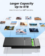 ORICO θήκη για 2.5" SATA HDD/SSD 2526U3-V1, 5Gbps, μαύρη 15 ORICO θήκη για 2.5" SATA HDD/SSD 2526U3-V1, 5Gbps, μαύρη 5
