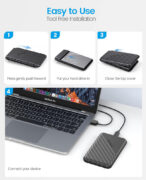 ORICO θήκη για 2.5" SATA HDD/SSD 25PW1C-C3, 5Gbps, μαύρη 14 ORICO θήκη για 2.5" SATA HDD/SSD 25PW1C-C3, 5Gbps, μαύρη 6