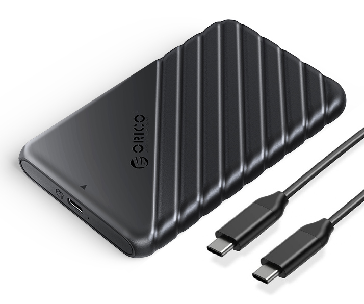 ORICO θήκη για 2.5" SATA HDD/SSD 25PW1C-C3, 5Gbps, μαύρη 3 ORICO θήκη για 2.5" SATA HDD/SSD 25PW1C-C3, 5Gbps, μαύρη