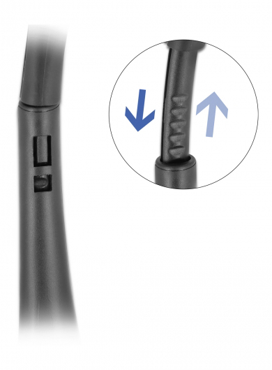 DELOCK headphones με μικρόφωνο 27178, stereo, USB, volume control, μαύρα 4 DELOCK headphones με μικρόφωνο 27178, stereo, USB, volume control, μαύρα - Image 2