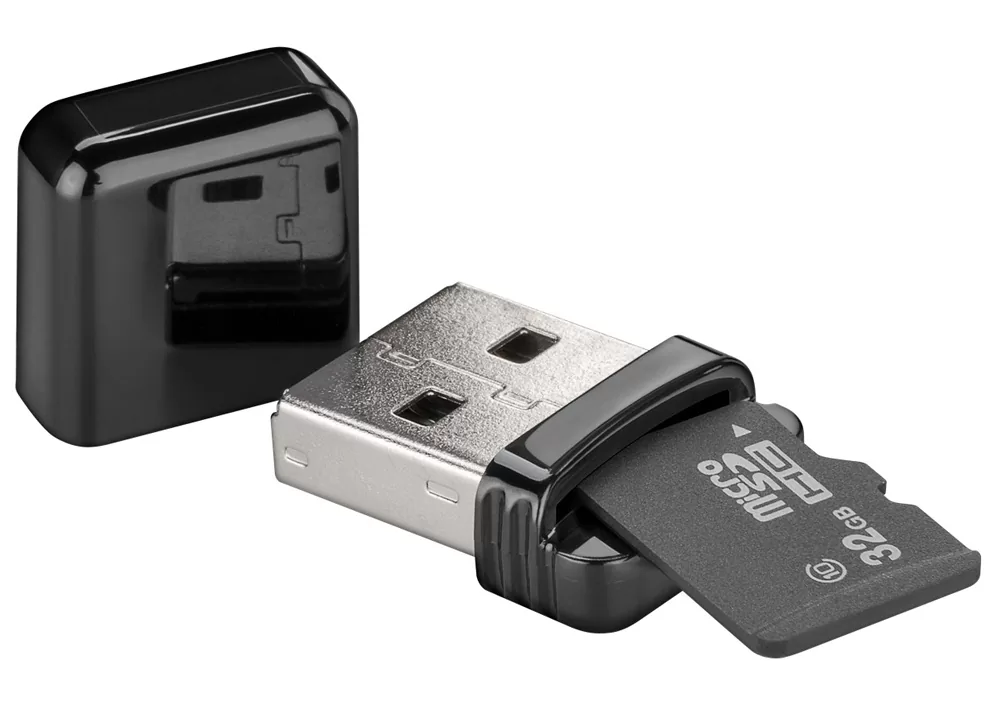 GOOBAY card reader 38656 για micro SD κάρτα μνήμης, 480 Mbps, μαύρο 4 GOOBAY card reader 38656 για micro SD κάρτα μνήμης, 480 Mbps, μαύρο - Image 2