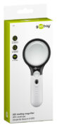 GOOBAY μεγεθυντικός φακός χειρός 41255 με φωτισμό LED, 1.75x & 12.25x 3