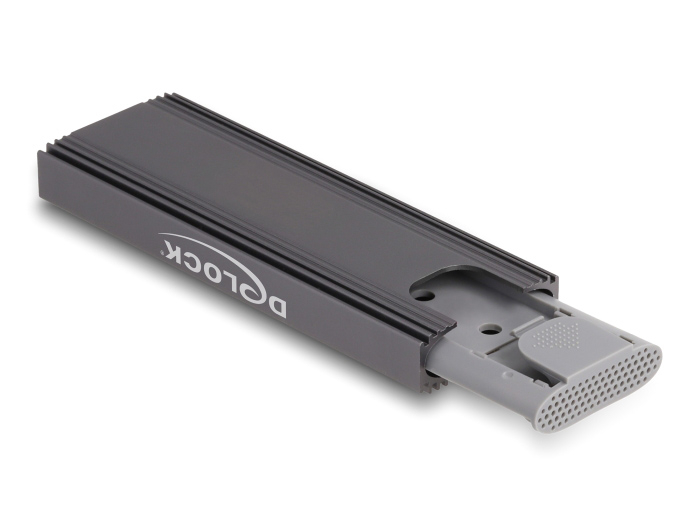 DELOCK θήκη για M.2 NVMe PCIe/SATA SSD 42019, tool free, 10Gbps, μαύρη 6 DELOCK θήκη για M.2 NVMe PCIe/SATA SSD 42019, tool free, 10Gbps, μαύρη - Image 4