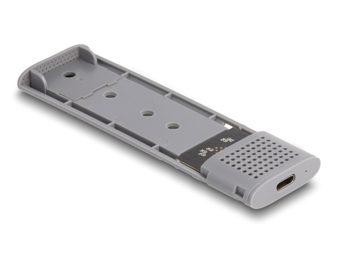 DELOCK θήκη για M.2 NVMe PCIe/SATA SSD 42019, tool free, 10Gbps, μαύρη 7 DELOCK θήκη για M.2 NVMe PCIe/SATA SSD 42019, tool free, 10Gbps, μαύρη - Image 5