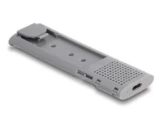 DELOCK θήκη για M.2 NVMe PCIe/SATA SSD 42019, tool free, 10Gbps, μαύρη 6