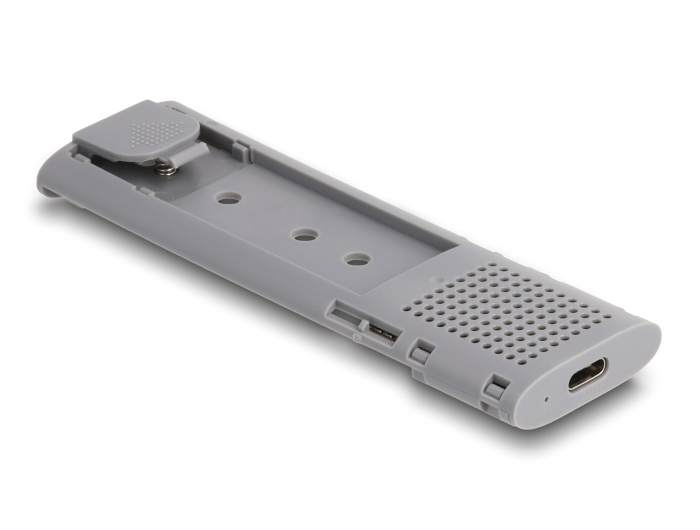 DELOCK θήκη για M.2 NVMe PCIe/SATA SSD 42019, tool free, 10Gbps, μαύρη 8 DELOCK θήκη για M.2 NVMe PCIe/SATA SSD 42019, tool free, 10Gbps, μαύρη - Image 6