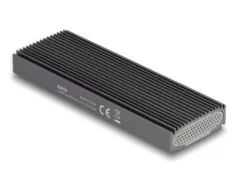 DELOCK θήκη για M.2 NVMe PCIe/SATA SSD 42019, tool free, 10Gbps, μαύρη 7