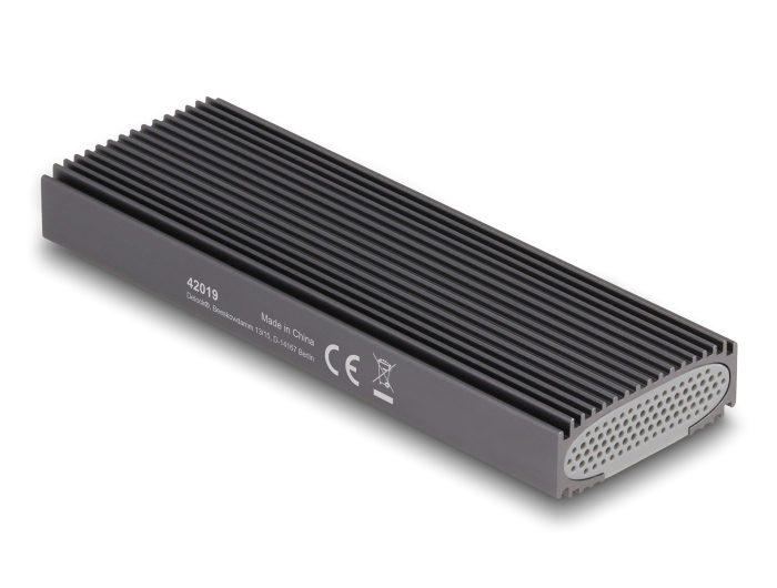 DELOCK θήκη για M.2 NVMe PCIe/SATA SSD 42019, tool free, 10Gbps, μαύρη 9 DELOCK θήκη για M.2 NVMe PCIe/SATA SSD 42019, tool free, 10Gbps, μαύρη - Image 7