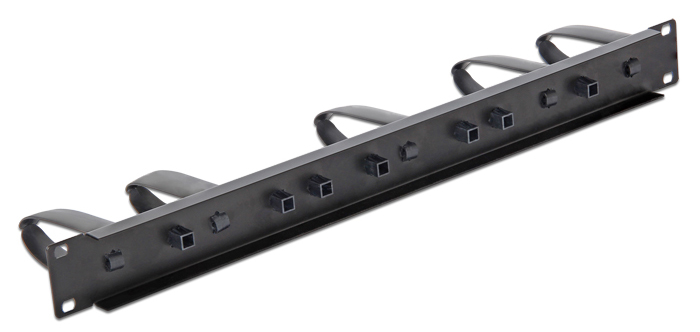 DELOCK cable management 43345 για rack 19"/1U, 5x γάντζοι, μαύρο 5 DELOCK cable management 43345 για rack 19"/1U, 5x γάντζοι, μαύρο - Image 3