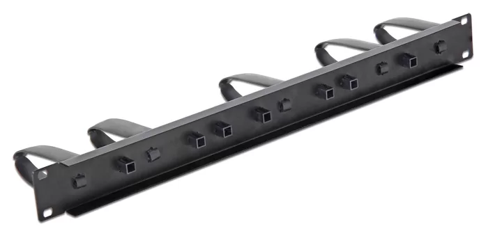 DELOCK cable management 43345 για rack 19"/1U, 5x γάντζοι, μαύρο 5 DELOCK cable management 43345 για rack 19"/1U, 5x γάντζοι, μαύρο - Image 3