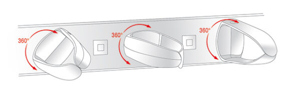 DELOCK cable management 43345 για rack 19"/1U, 5x γάντζοι, μαύρο 7 DELOCK cable management 43345 για rack 19"/1U, 5x γάντζοι, μαύρο 2
