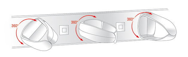 DELOCK cable management 43345 για rack 19"/1U, 5x γάντζοι, μαύρο 4 DELOCK cable management 43345 για rack 19"/1U, 5x γάντζοι, μαύρο - Image 2