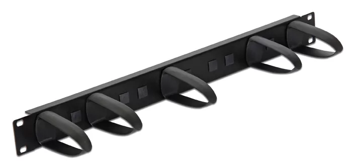 DELOCK cable management 43345 για rack 19"/1U, 5x γάντζοι, μαύρο 3 DELOCK cable management 43345 για rack 19"/1U, 5x γάντζοι, μαύρο