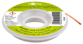 GOOBAY ταινία αποκόλλησης χαλκού 45245, 1.0mm, 1.5m 1