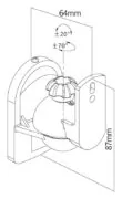 GOOBAY επιτοίχια βάση ηχείων 49394, έως 3.5kg, λευκή 16 GOOBAY επιτοίχια βάση ηχείων 49394, έως 3.5kg, λευκή 7