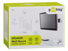 GOOBAY επιτοίχια βάση ηχείων 49394, έως 3.5kg, λευκή 17 GOOBAY επιτοίχια βάση ηχείων 49394, έως 3.5kg, λευκή 8