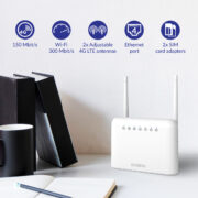 STRONG router 4GROUTER350, 4G LTE 150Mbps, WiFi 300Mbps, LAN 100Mbps 10 STRONG router 4GROUTER350, 4G LTE 150Mbps, WiFi 300Mbps, LAN 100Mbps 2