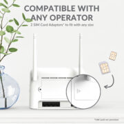 STRONG router 4GROUTER350, 4G LTE 150Mbps, WiFi 300Mbps, LAN 100Mbps 12 STRONG router 4GROUTER350, 4G LTE 150Mbps, WiFi 300Mbps, LAN 100Mbps 4