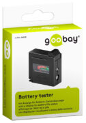 GOOBAY battery tester 54020, για AAA/AA/C/D/9V/N, μαύρο 2