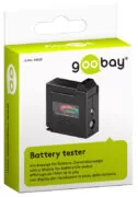 GOOBAY battery tester 54020, για AAA/AA/C/D/9V/N, μαύρο 2