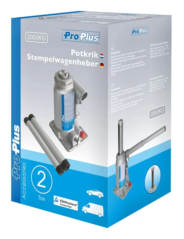 PROPLUS υδραυλικός γρύλος μπουκάλας 580114, έως 2 τόνοι, 30.8cm 5 PROPLUS υδραυλικός γρύλος μπουκάλας 580114, έως 2 τόνοι, 30.8cm - Image 3