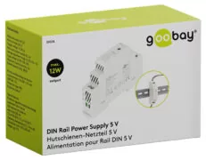 GOOBAY τροφοδοτικό 59574 για DIN rail, 5V/2.4A, 12W, IP20 3