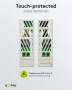 GOOBAY τροφοδοτικό 59574 για DIN rail, 5V/2.4A, 12W, IP20 8