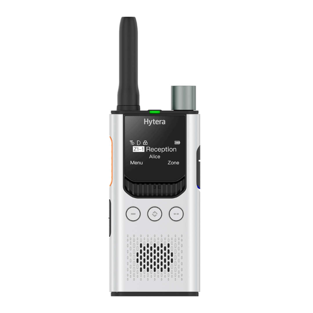 Hytera S1 Pro LF (White Pearl) – Premium Επαγγελματικό Walkie-Talkie PMR-446, AI Noise Cancellation