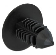 DELOCK Πλαστική τάπα 60187 για κάλυψη οπών, 15x14.5mm, μαύρη, 10τμχ 1