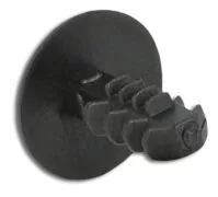 DELOCK Πλαστική τάπα 60188 για κάλυψη οπών, 8.7x9.6mm, μαύρη, 10τμχ 1