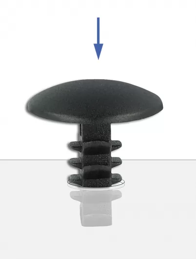 DELOCK Πλαστική τάπα 60188 για κάλυψη οπών, 8.7x9.6mm, μαύρη, 10τμχ 4 DELOCK Πλαστική τάπα 60188 για κάλυψη οπών, 8.7x9.6mm, μαύρη, 10τμχ - Image 2
