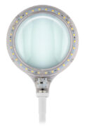 GOOBAY μεγεθυντικός φακός 60359 με κλιπ & βάση, LED, 3 διόπτρες, λευκός 4