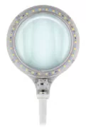 GOOBAY μεγεθυντικός φακός 60359 με κλιπ & βάση, LED, 3 διόπτρες, λευκός 4