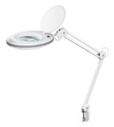 GOOBAY μεγεθυντικός φακός 60361 με σφιγκτήρα, LED, 3 διόπτρες, λευκός 1