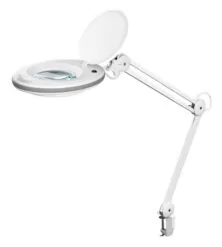 GOOBAY μεγεθυντικός φακός 60361 με σφιγκτήρα, LED, 3 διόπτρες, λευκός