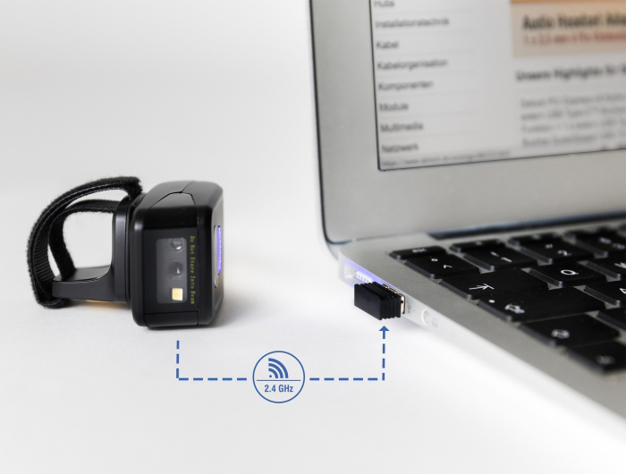 DELOCK USB dongle 61052 για Delock ασύρματα barcode scanner, 2.4 Ghz 4 DELOCK USB dongle 61052 για Delock ασύρματα barcode scanner, 2.4 Ghz - Image 2