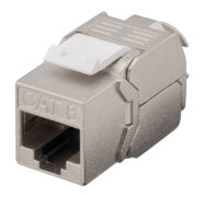 GOOBAY keystone module RJ45 CΑΤ 8.1 61129, STP, 2000 MHz, GHMT, ασημί 1