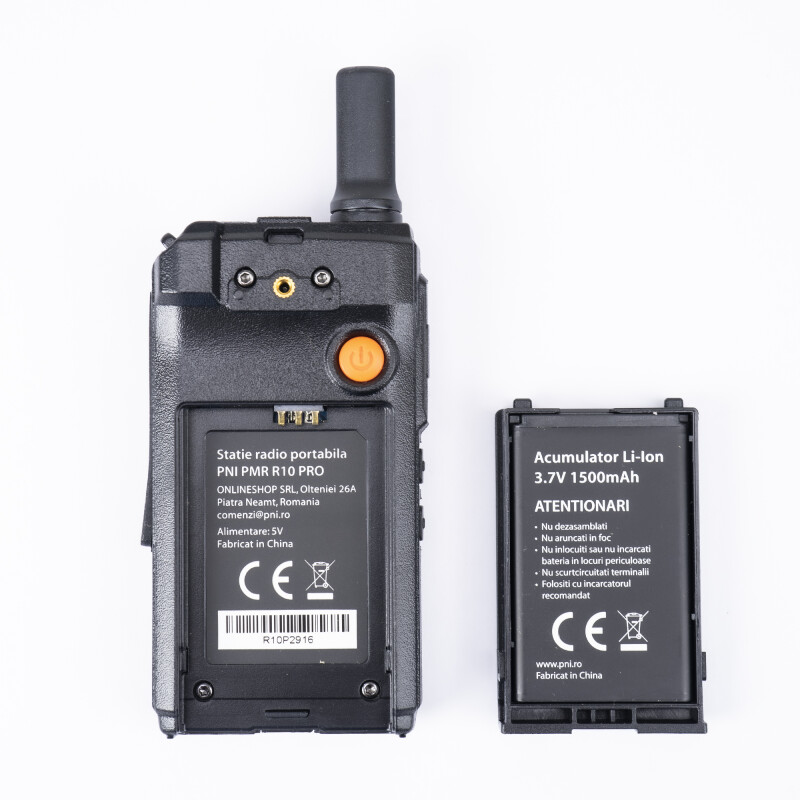 PNI PMR R10 PRO Σετ 2 Φορητοί Πομποδέκτες PMR446 0.5W 10 PNI PMR R10 PRO Σετ 2 Φορητοί Πομποδέκτες PMR446